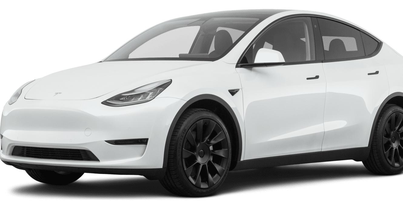 TESLA MODEL Y 2021 5YJYGDEE3MF243710 image